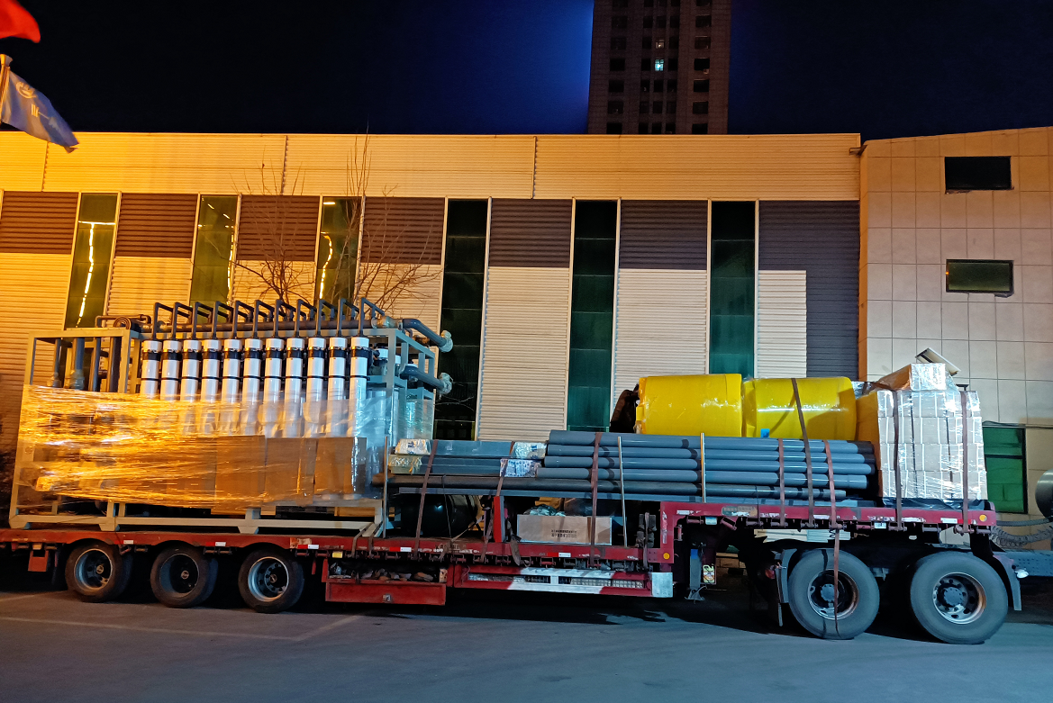 【川一股份】3x140T/H超濾設(shè)備發(fā)往山西長(zhǎng)治