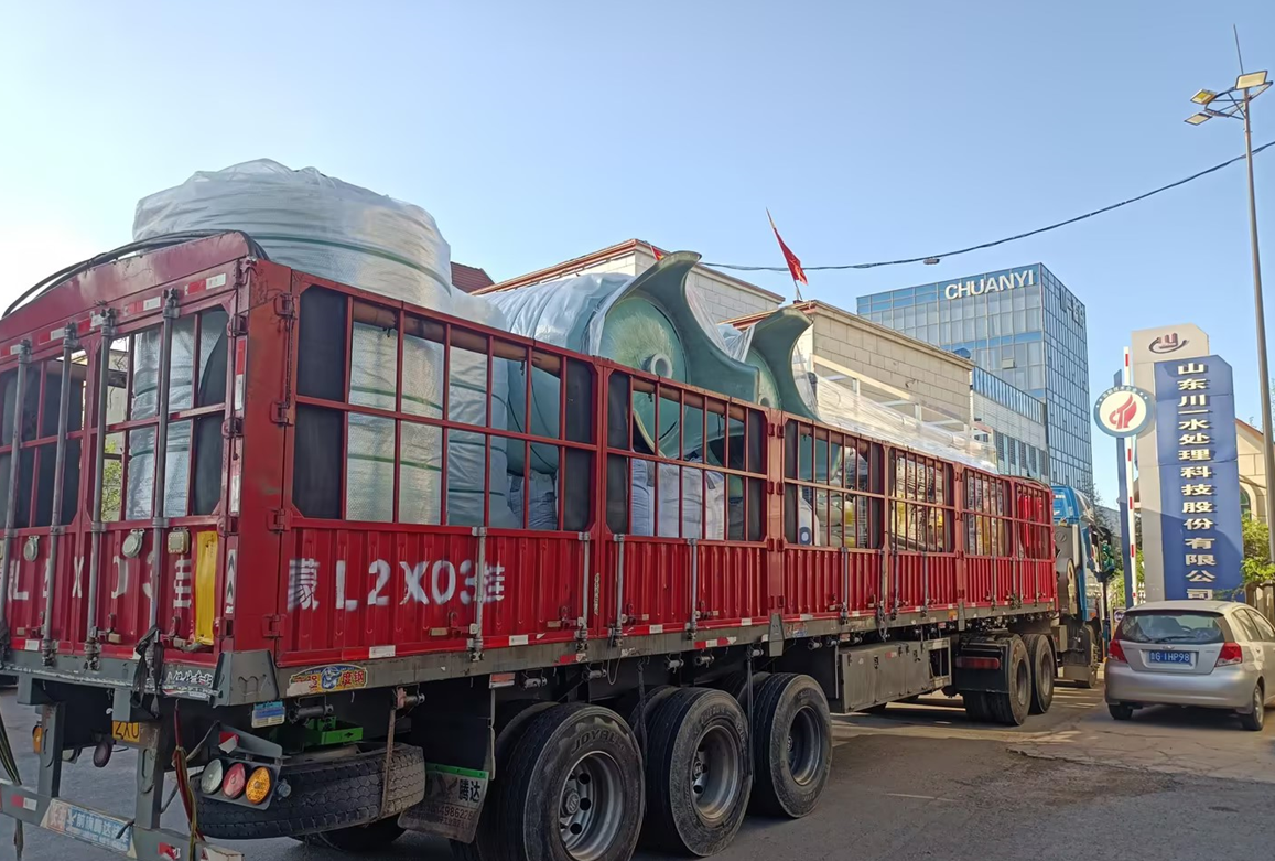 【川一股份】內蒙古呼和浩特市2?15T單級反滲透設備發貨
